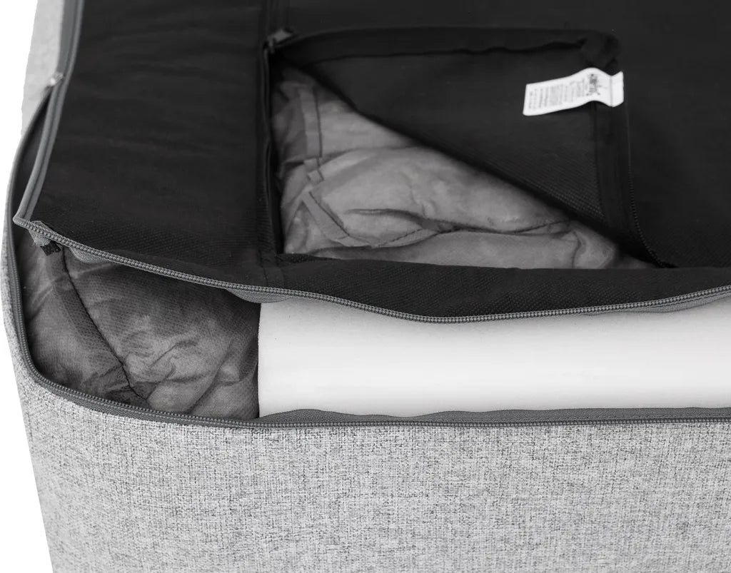  Orthopädisches Hundebett GLAMOUR Bett Sofa Ökoleinen Kissen XL HELLGRAU INARII HobbyDog