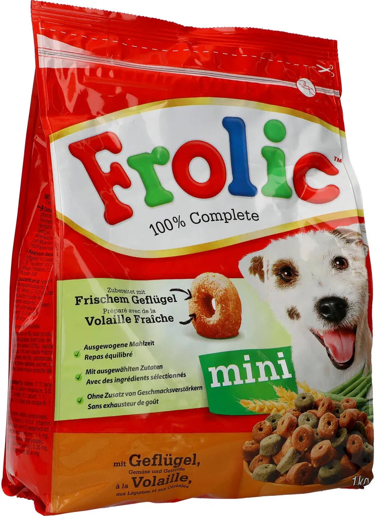  Frolic Mini Mit Geflügel, Gemüse & Getreide (1 Kg)