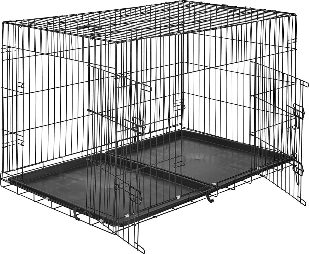  Tectake Hundebox Gitter Tragbar - 120 X 75 X 82 Cm