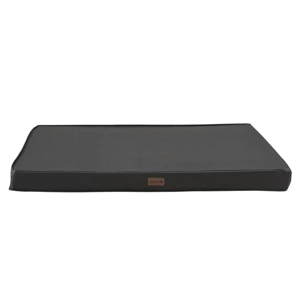  Juskys Hundebett Milow Orthopädisch 92x69cm - Hundekissen Flauschig & Stabil - Bezug Abnehmbar & Waschbar – Hundematte Für Mittlere Hunde - Grau