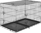 Tectake Hundebox Gitter Tragbar - 120 X 75 X 82 Cm