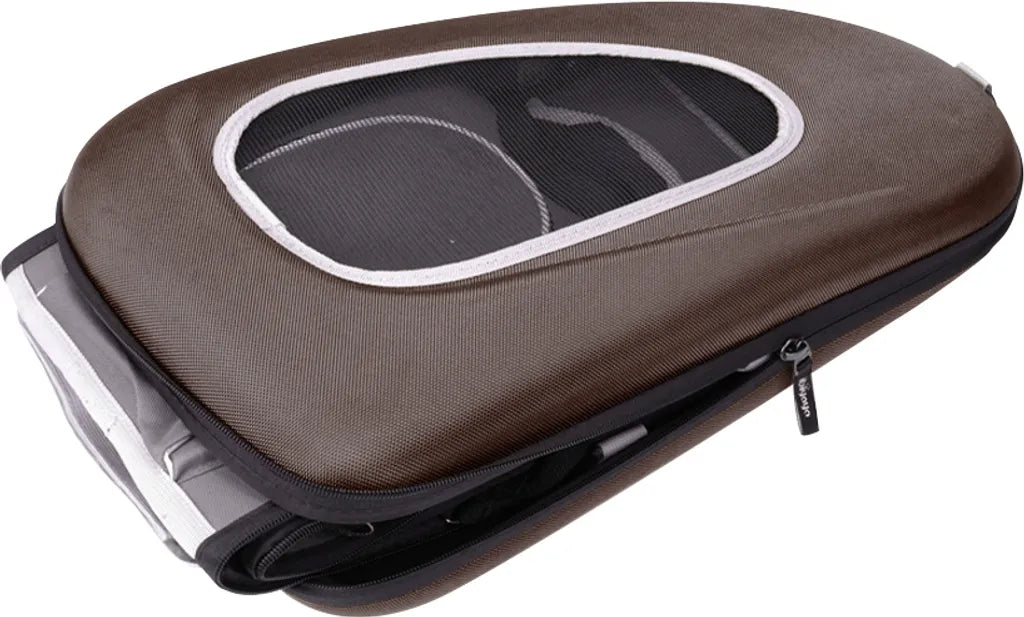  Hundetrolley, Hunderucksack, Hundetasche Modell '4 In 1' ... Bis 5kg Braun - Ibiyaya
