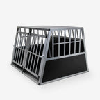  Doppelter Starrer Hundeträger Aluminiumkäfig 104x91x69cm Skaut XLHöhe (cm): 69, Breite (cm): 104, Tiefe (cm): 91, Zusammensetzung: ALUMINIUM, MDF, MELAMINE, Modelle: SKAUT XL