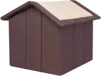 Hobbydog Hundehaus Hundehöhle Hundehütte Stoff INARI Tierhaus Beige Braun R2: 44 X 38 X 45 Cm