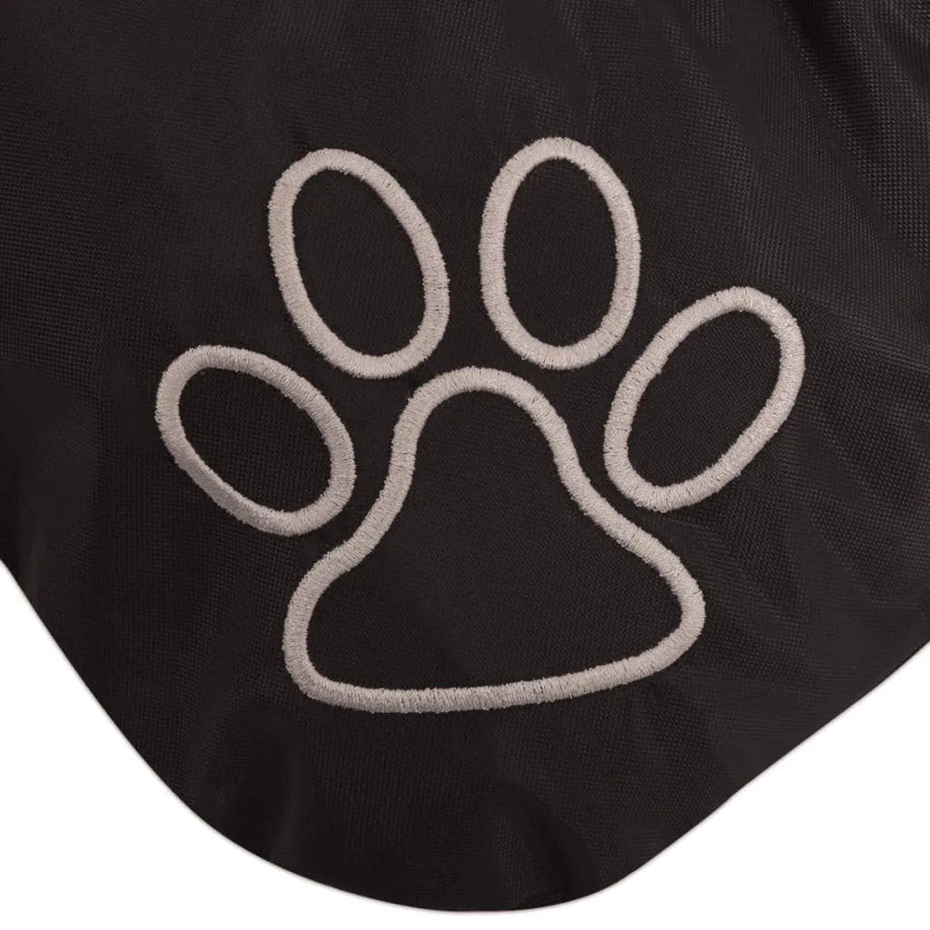  VidaXL Hundebett Größe XL Schwarz