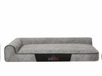  Hobbydog Hundebett Hundekissen Tierbett Katzenbett Hundekorb Schlafplatz - Best - 120 X 80 Cm [Größe: XXL] - Asche