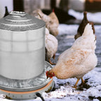  Geflügel Warmwasserbereiter Basis, Elektrische Futterautomat Beheizte Basis, Verhindert Das Einfrieren Von Geflügelbrunnen, 30 Cm