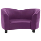  VidaXL Hundesofa Burgunderrot 67x41x39 Cm Kunstleder