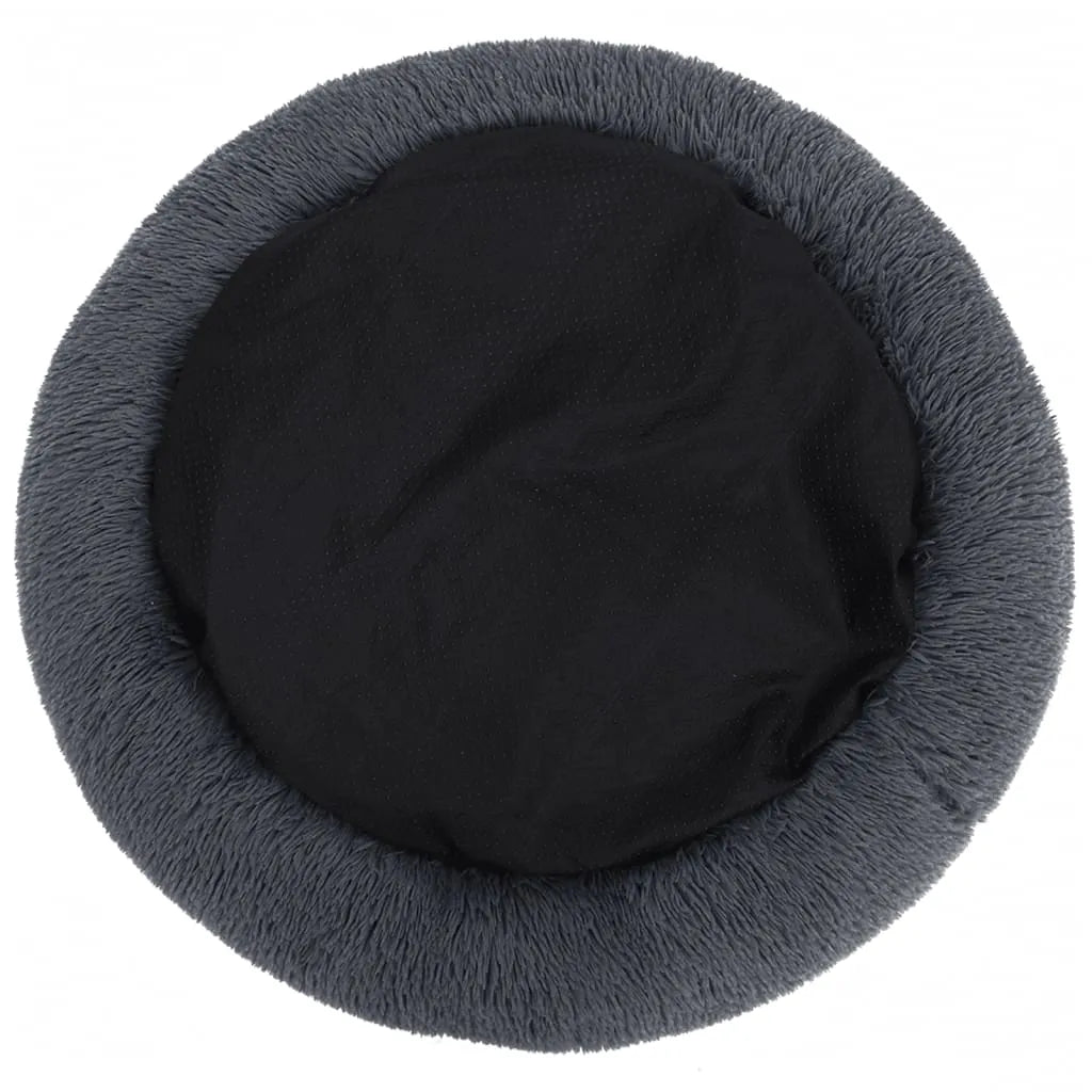  VidaXL Waschbares Hunde- & Katzenkissen Dunkelgrau 90x90x16 Cm Plüsch