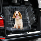  Relaxdays Faltbarer Hundekäfig Mit Boden