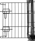  Tectake Hundebox Gitter Tragbar - 120 X 75 X 82 Cm