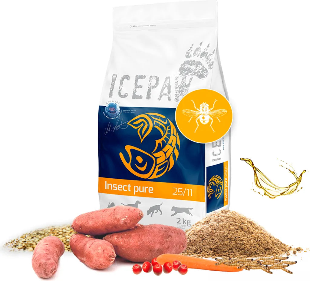 ICEPAW Insect Pure Trockenfutter 15kg