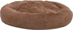  VidaXL Waschbares Hunde- & Katzenkissen Braun 70x70x15 Cm Plüsch