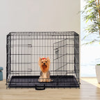  Relaxdays Faltbarer Hundekäfig Größe S-XXXL