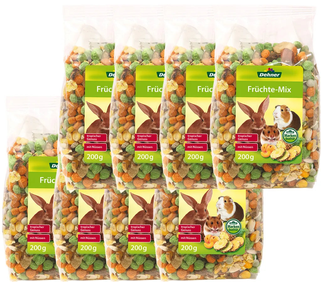  Dehner Nagersnack, Früchte-Mix, 8 X 200 G (1.6 Kg)