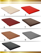  Hundematte Hundebett Capri 07. Braun XL - 120x90cm W142 07
