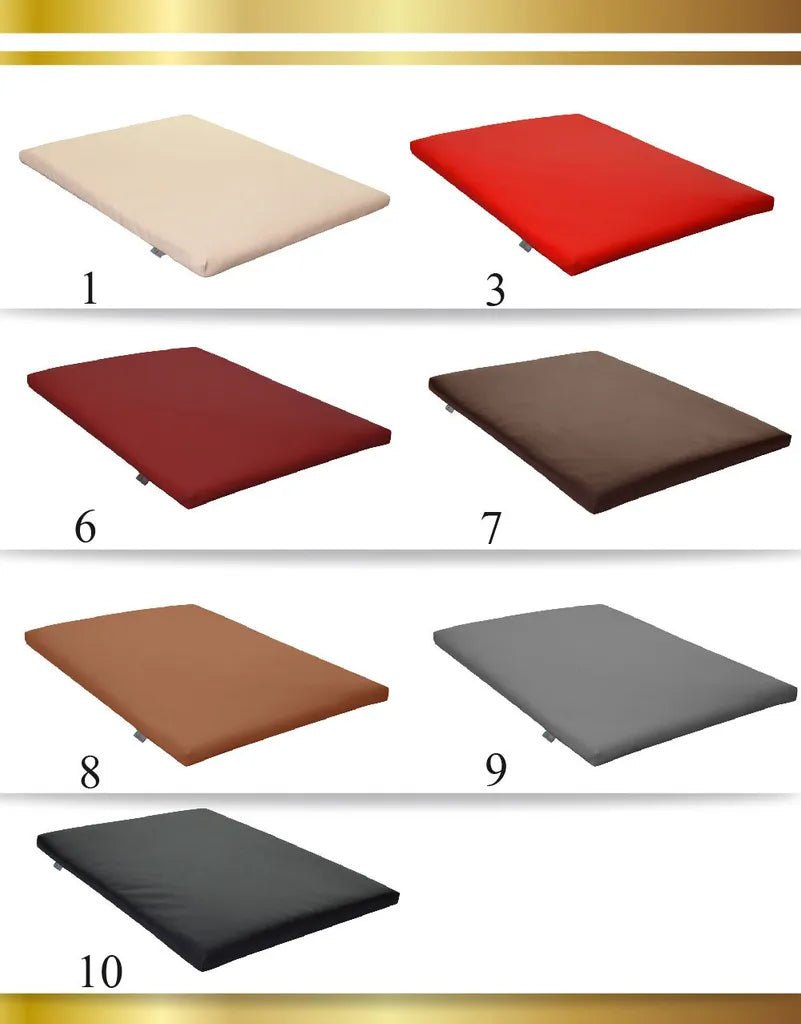  Hundematte Hundebett Capri 07. Braun XL - 120x90cm W142 07