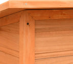  VidaXL Hundehütte Kiefernholz & Tannenholz 120x77x86 Cm