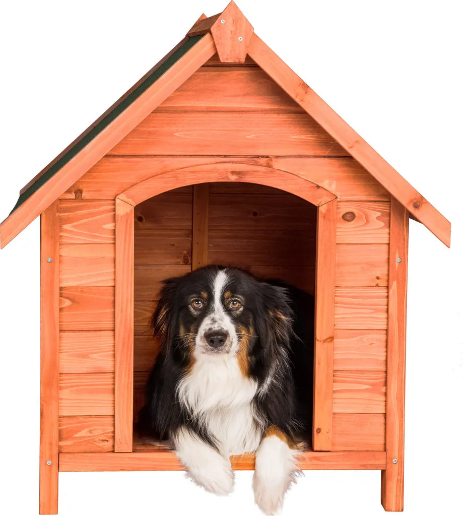  Tectake Hundehütte Bailey 72x65x83cm - Braun