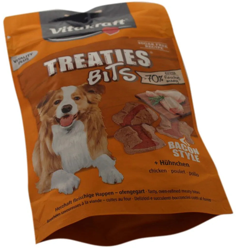  Vitakraft Hundesnack Treaties Bits Hühnchen - 120g