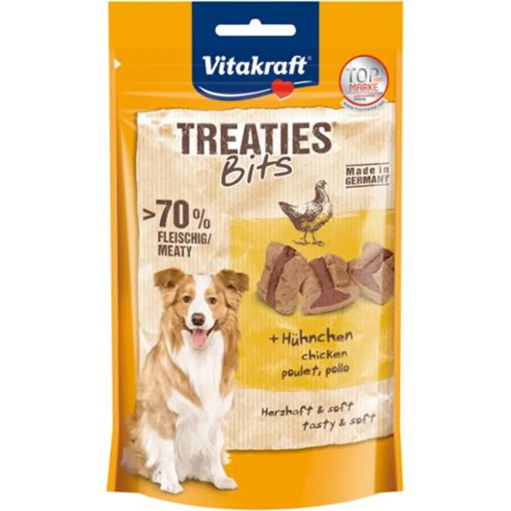  Vitakraft Hundesnack Treaties Bits Hühnchen - 120g