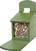  Wildlife Eichhörnchen-Futterautomat Holz Grün, Holz, 100%