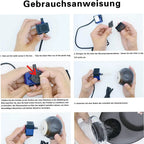  Trinkbrunnen Für Haustiere, 1,5 L Keramik-Trinkbrunnen Für Hunde Und Katzen, Trinkwasserspender Mit Aktivkohlefilter, Flüsterleise Pumpe