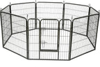  Tectake Welpenauslauf 8-eckig - 80 Cm
