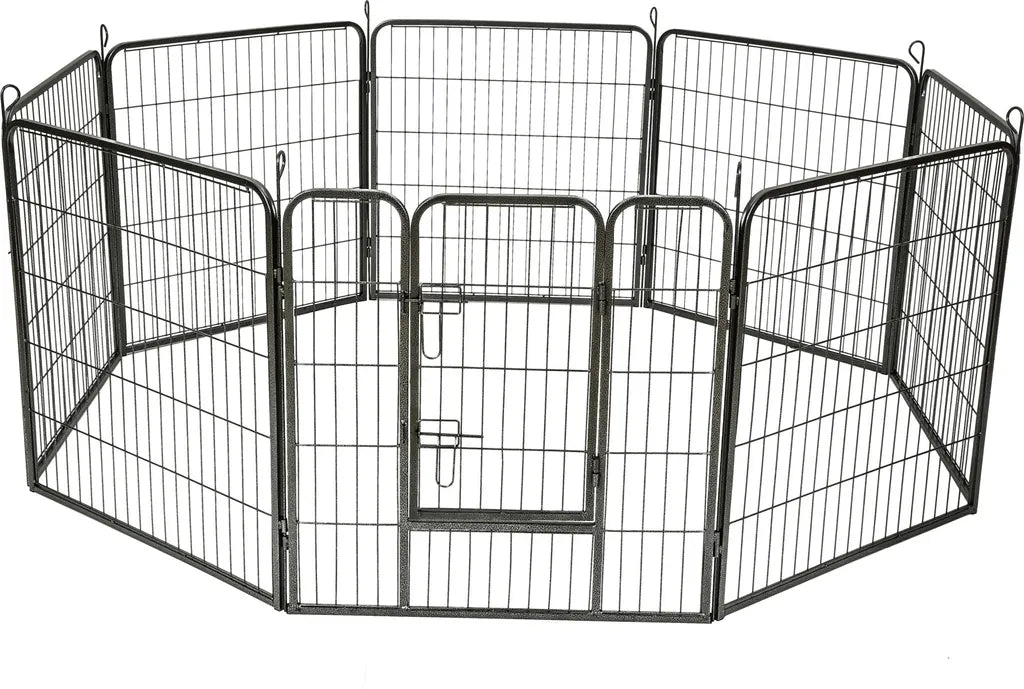  Tectake Welpenauslauf 8-eckig - 80 Cm