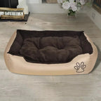  VidaXL Warmes Hundebett Mit Polsterkissen L