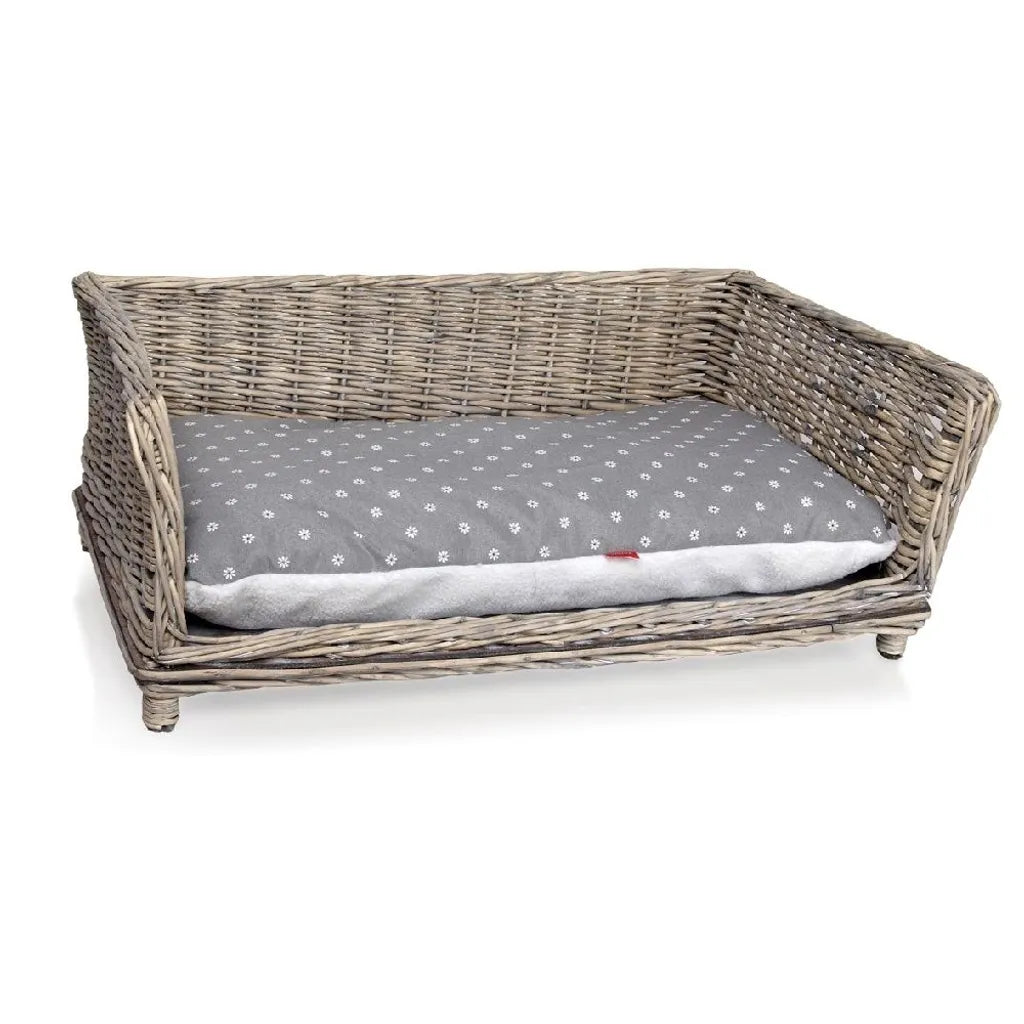  Hundesofa Weidenkorb Ratten Couch Gr.2