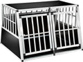  Tectake Hundetransportbox Doppel Mit Schräger Rückwand - Ohne Trennwand