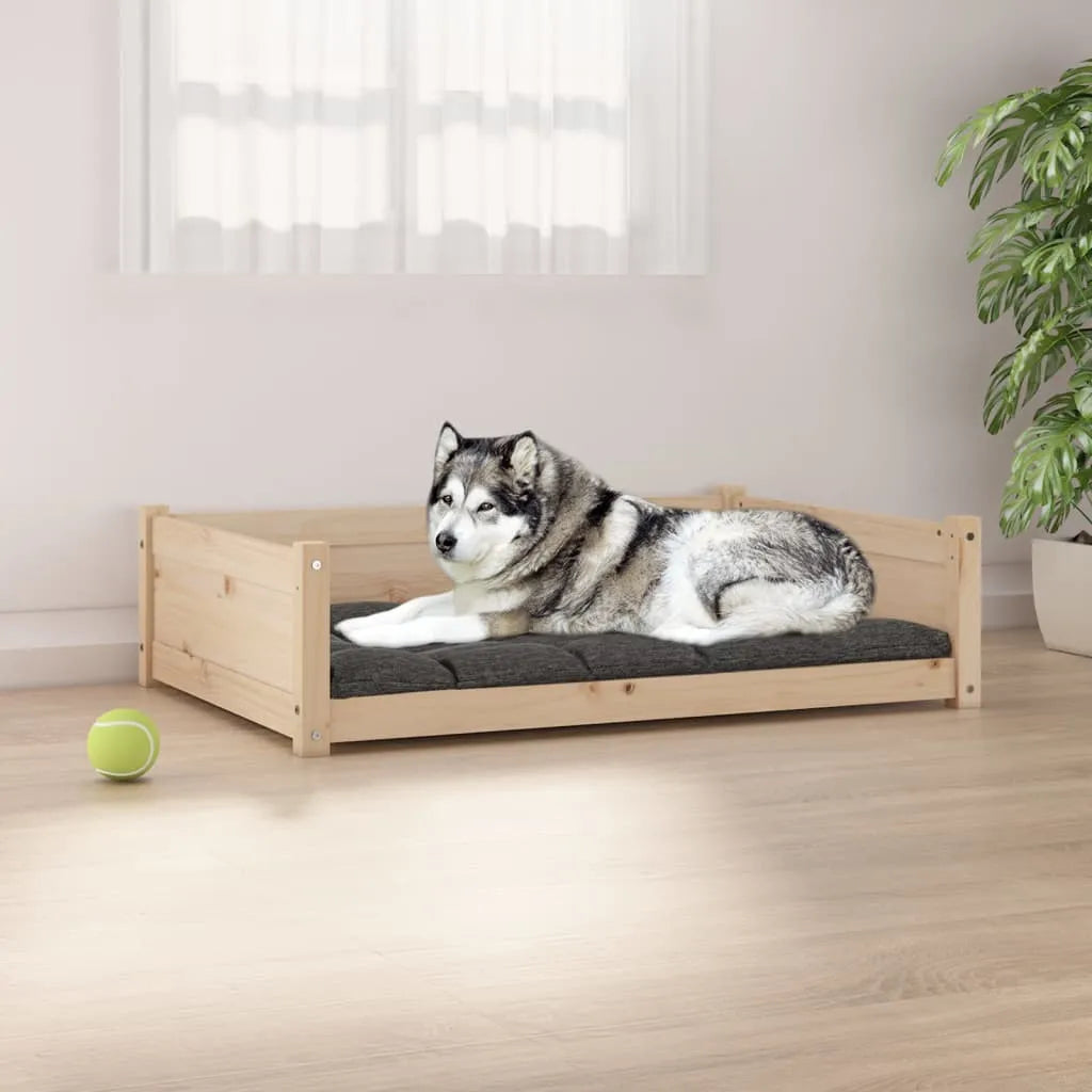  VidaXL Hundebett 105,5x75,5x28 Cm Massivholz Kiefer