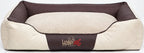  CESAR EXCLUSIVE Hundebett, Hundekissen, Liege, Katzenbett, Hundematratze, Hundesofa, R5 - 125 X 98 X 25 Cm, Beige
