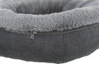  Donut Hundebett Bett Liano Grau, Maße:70cm Durchmesser