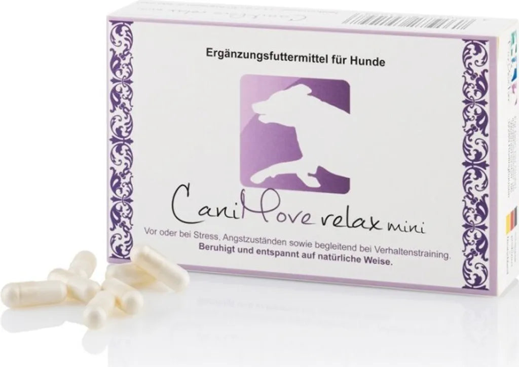  CaniMove Relax Maxi (ab 10kg) - Ergänzungsfuttermittel Zur Minderung Von Stress Und Ängsten Sowie Begleitend Bei Verhaltenstraining (30 Kapseln)