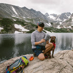  Ruffwear Highlands Pad Bett Cloudbust Gray, Größe:M