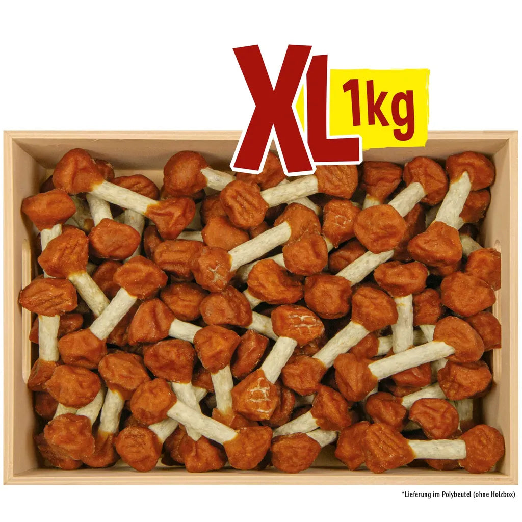  1kg Hundesnack Hantel Mit Hühnchenfleisch - Als Besonderes Leckerli