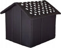  BUDCWL2 R4 Hundehöhle Katzenhöhle Hundebett Katzenbett Hundehaus Schlafplatz Hundekorb Hund Haus Hundehütte Schwarz In Den Pfoten R4: 60 X 55 X 60 Cm