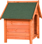  Tectake Hundehütte Bailey 72x65x83cm - Braun