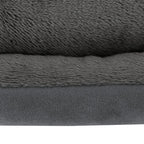  Juskys Hundebett Eila S – Hundekorb 50 X 37 X 15 Cm – Orthopädisches Hundekissen Waschbar & Flauschig - Haustierbett Für Kleine Hunde & Katzen In Grau
