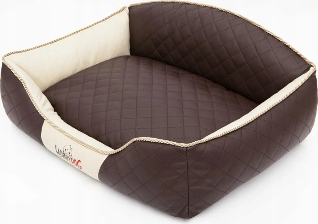  Haustierbett Katzenbett Hundematratze Hundekissen 110x85x30 Braun Beige Collie Cocker Spaniel Lowland Schäferhund Boxer German Schäferhund Labrador Pudel