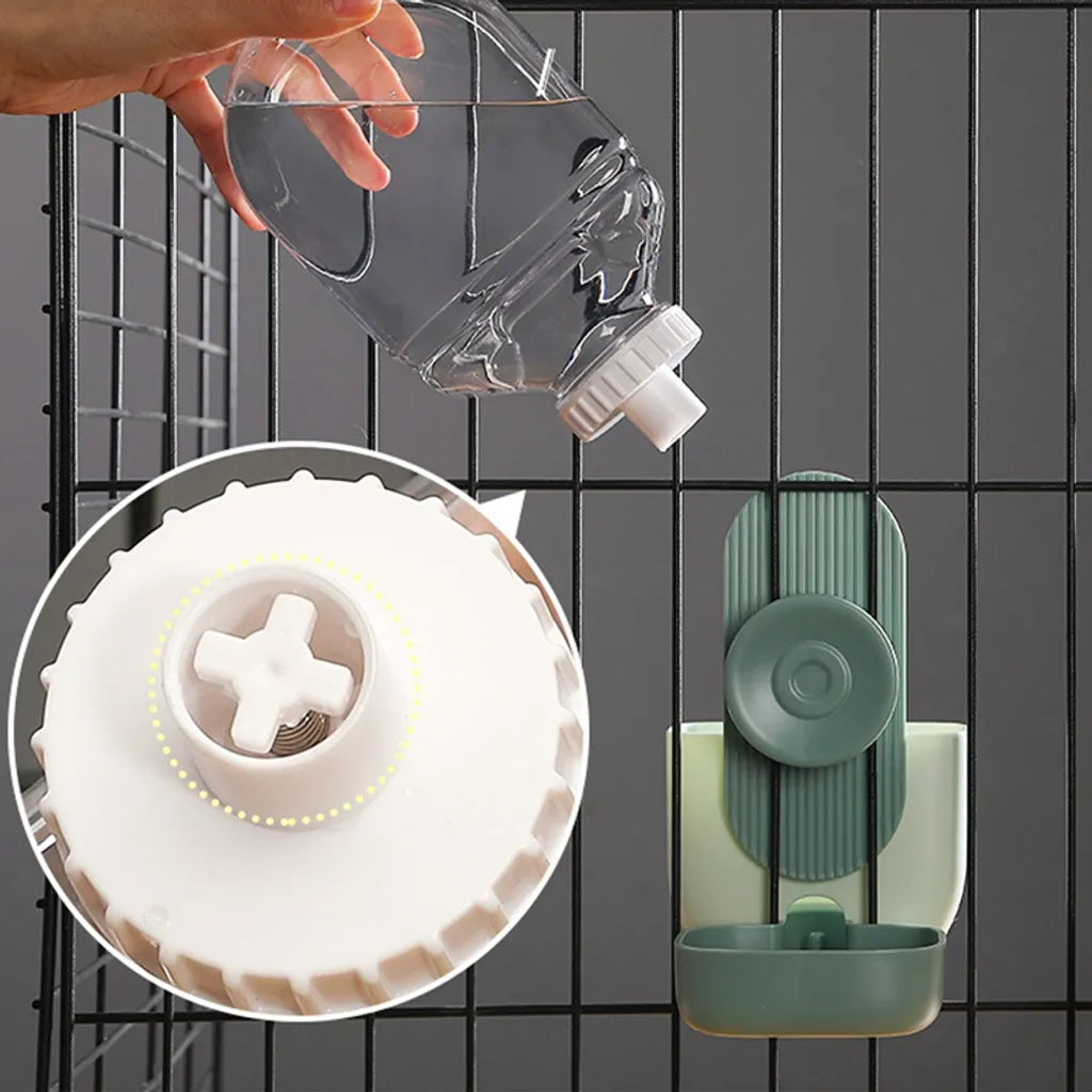  2 Stück Automatisches Futter- Und Wasserspender-Set Für Haustiere Grün Automatischer Feeder Für Hunde Katzen Haustiere