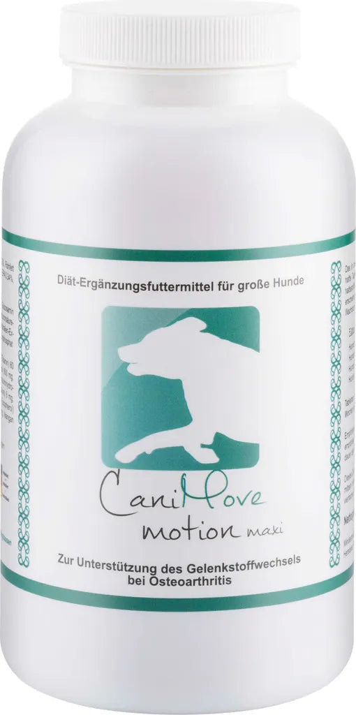  CaniMove Motion Maxi (ab 10kg) - Diät -Ergänzungsfutter Zur Unterstützung Der Gelenkfunktion Bei Osteoarthritis (100 Tabletten)