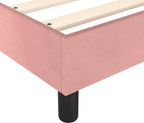  VidaXL Boxspringbett Rosa 90x200 Cm Samt