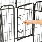 Tectake Welpenauslauf 8-eckig - 80 Cm