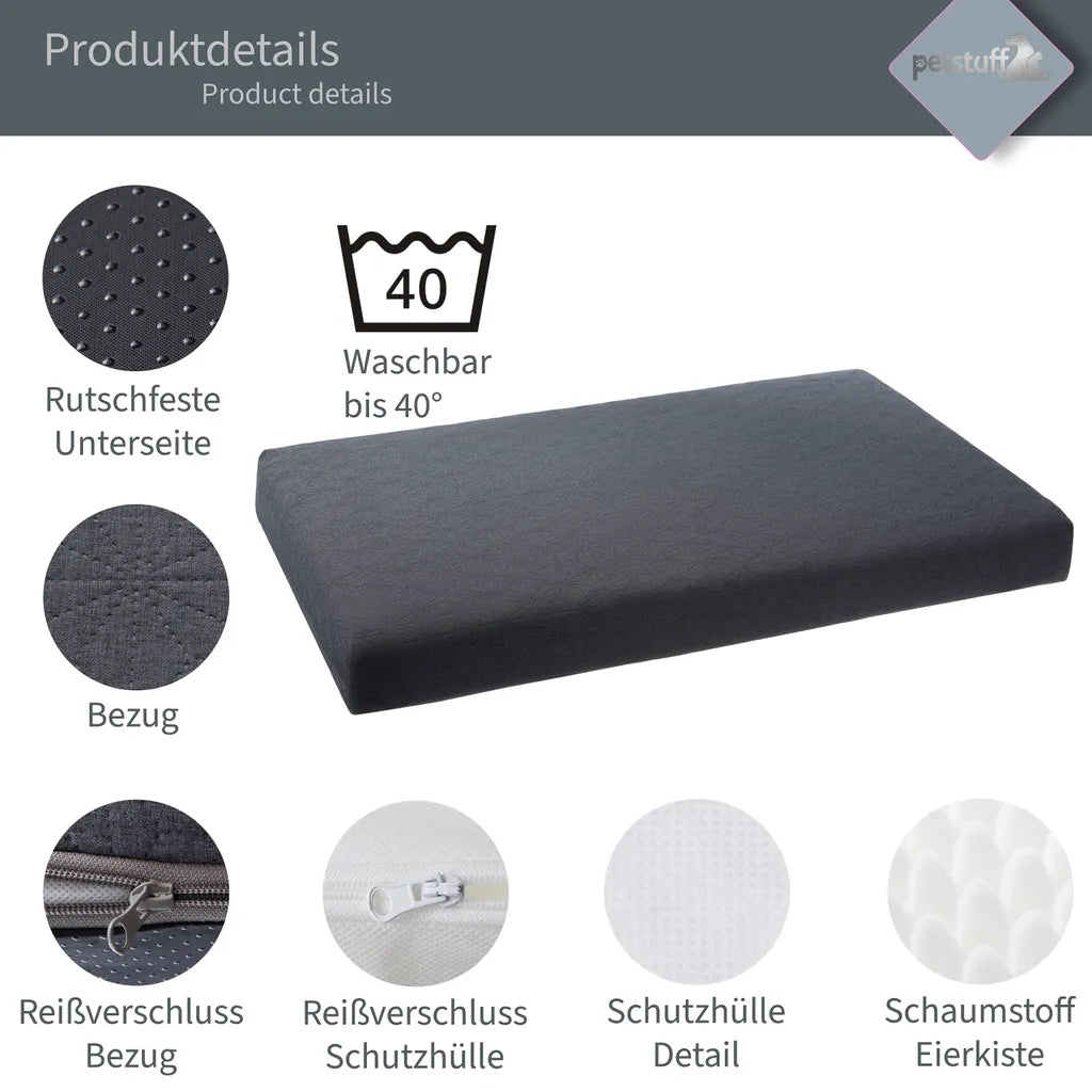 Hundebett Orthopädisch Hundematratze Hundekissen Haustierbett Haustiermatratze