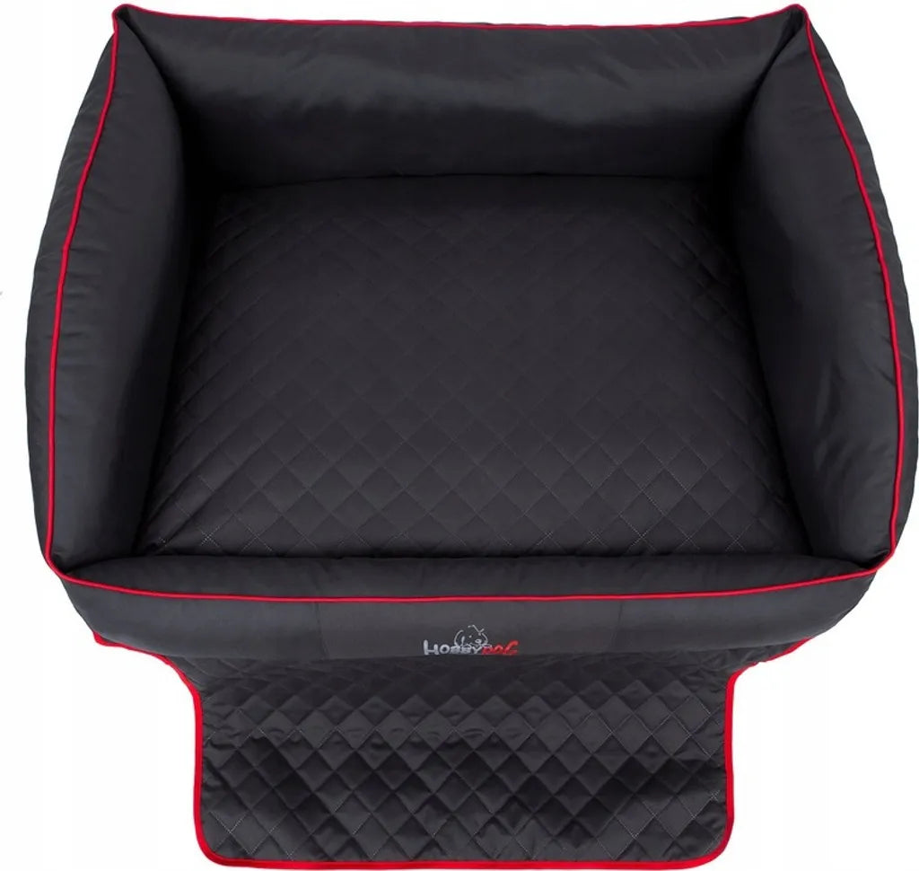  ROYAL TRUNK Hobbydog Das Lager/Bett, Die Couch Für Einen Hund Zum Kofferraum, R2 - 100 X 80 X 35 Cm, Schwarz