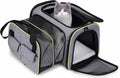 Faltbare Hundebox Transporttasche Transportbox Auto Für Katze Hunde Große Kleine Box Bag Mit Fleece-Matte 44.5 X 33 X 28cm