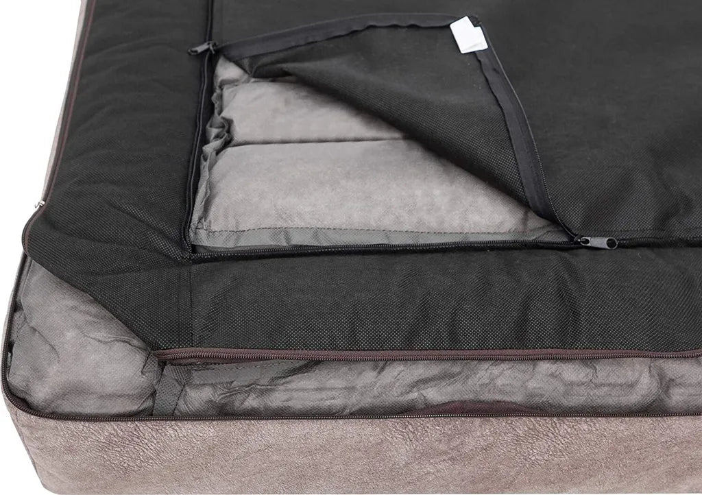  Hobbydog Hundebett Hundekissen Tierbett Katzenbett Hundekorb Schlafplatz - Best - 115 X 80 X 18 Cm [Größe: XXL] - Beige